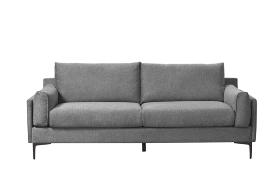 Krista Sofa Series presents to you a beautiful furniture piece defined by the primary ambition of pure comfort and luxury. The fine fabric use on the cushions is clever detail that keeps this casual sofa looking refined.