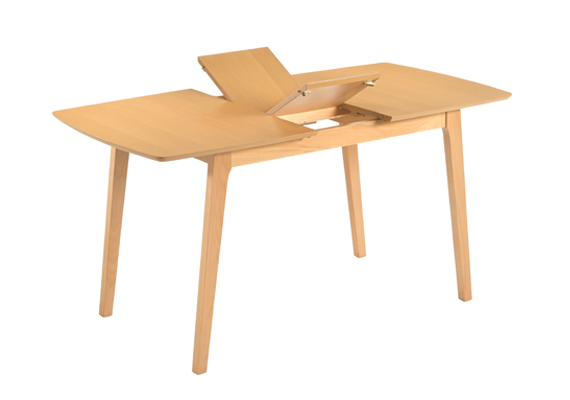 The Moly extension table is stylish, durable and space saver. Its simple slide can comfortably accommodate 4-6 seats